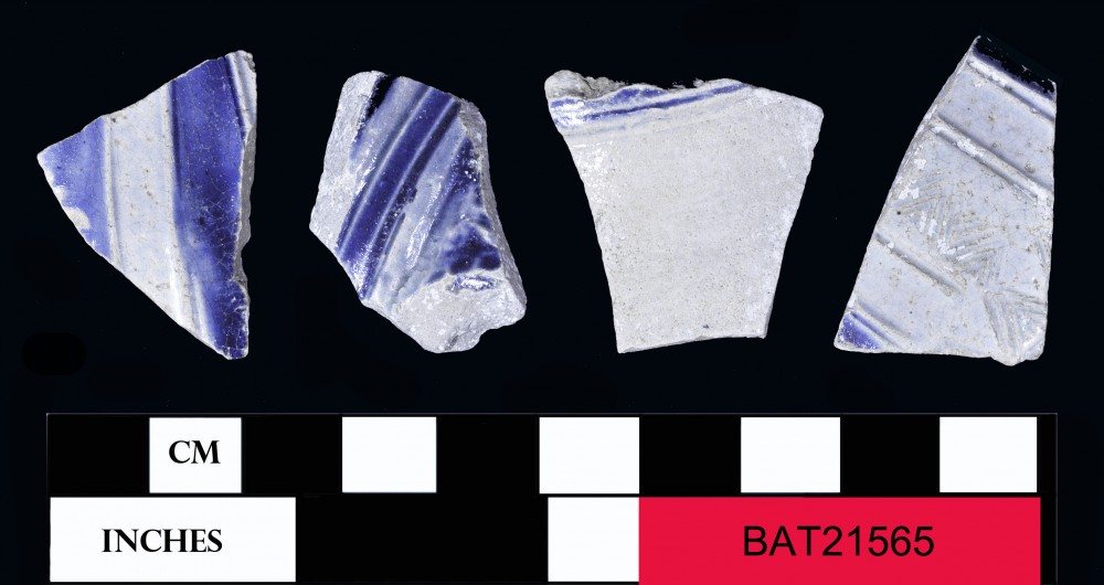 BAT21565 Stoneware artefact recovered from Batavia