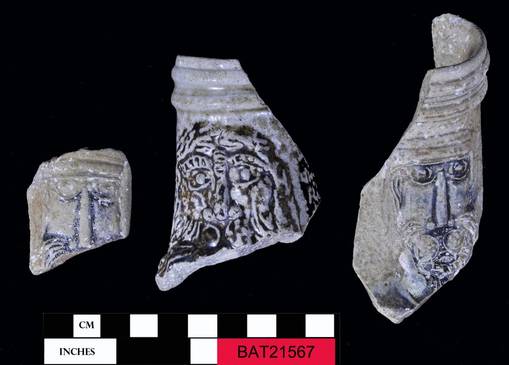 Stoneware artefact recovered from Batavia