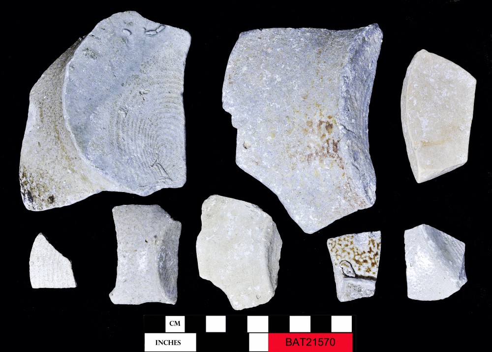BAT21570 Stoneware artefact recovered from Batavia