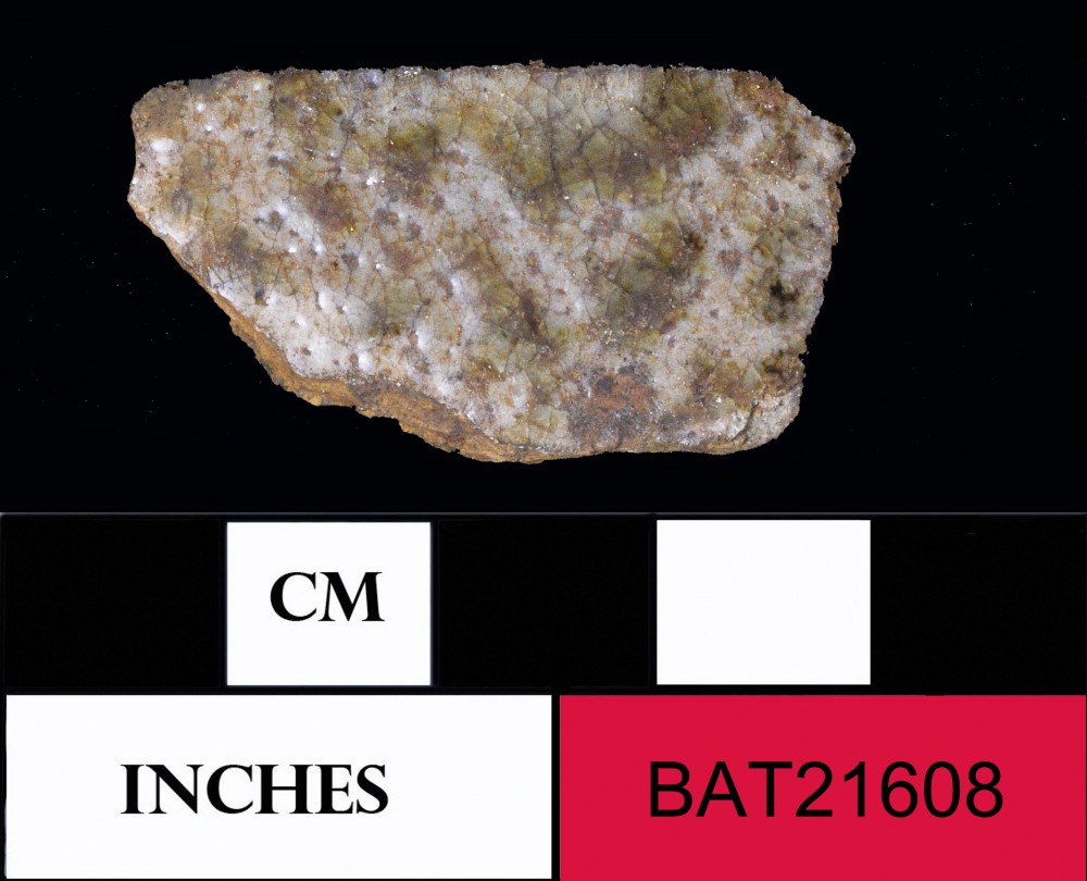BAT21608 Stoneware artefact recovered from Batavia