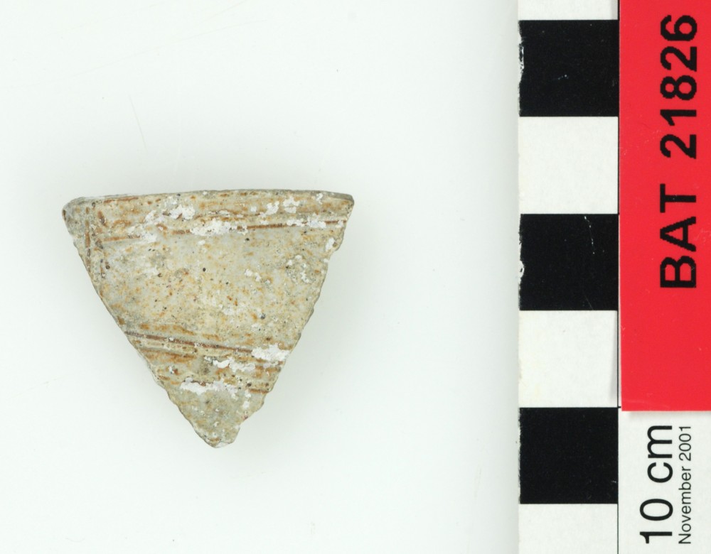 Stoneware artefact recovered from Batavia