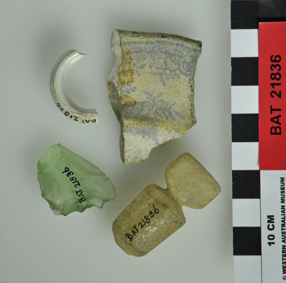 Miscellaneous/Unidentified artefact recovered from Batavia