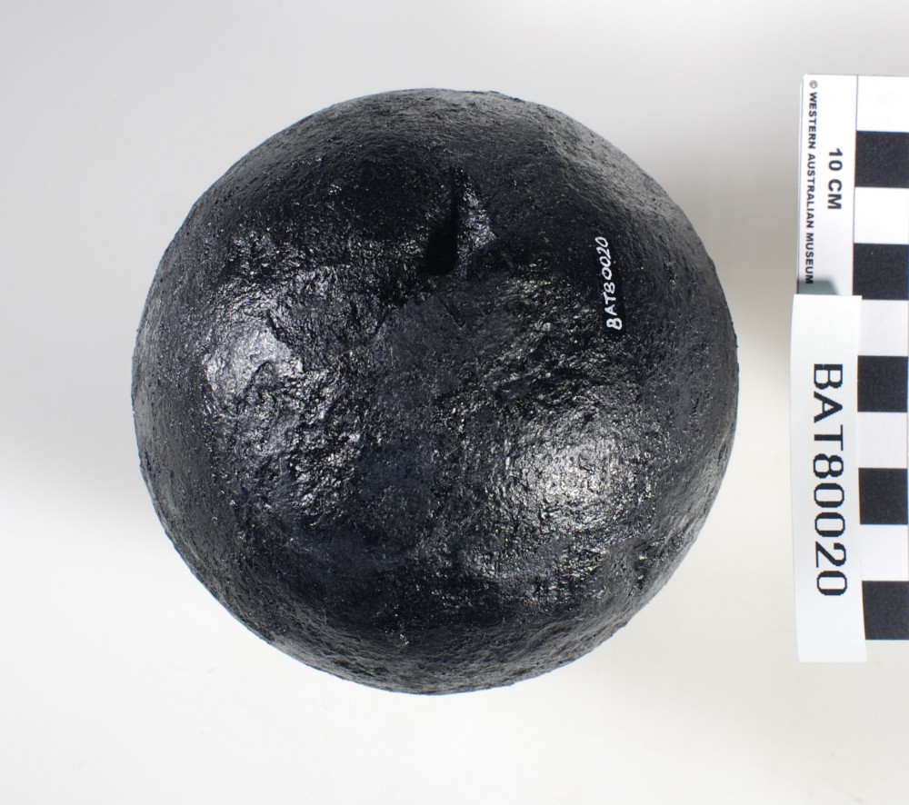 BAT80020 Armament artefact recovered from Batavia