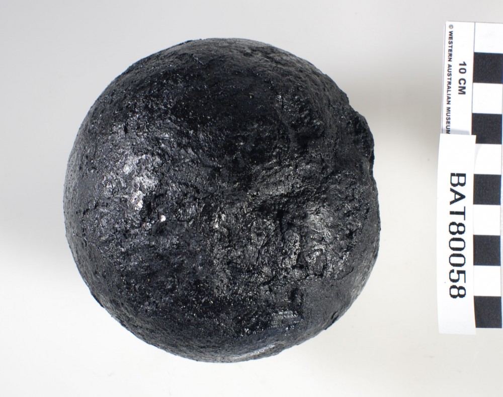 BAT80058 Armament artefact recovered from Batavia