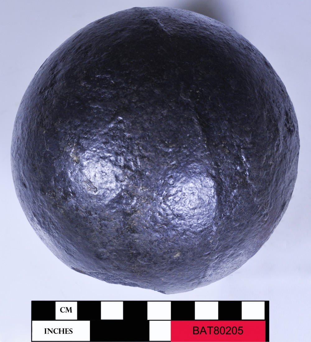 BAT80205 Armament artefact recovered from Batavia