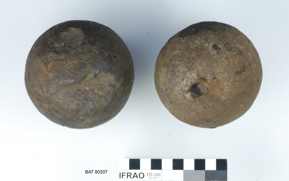 BAT80307 Armament artefact recovered from Batavia
