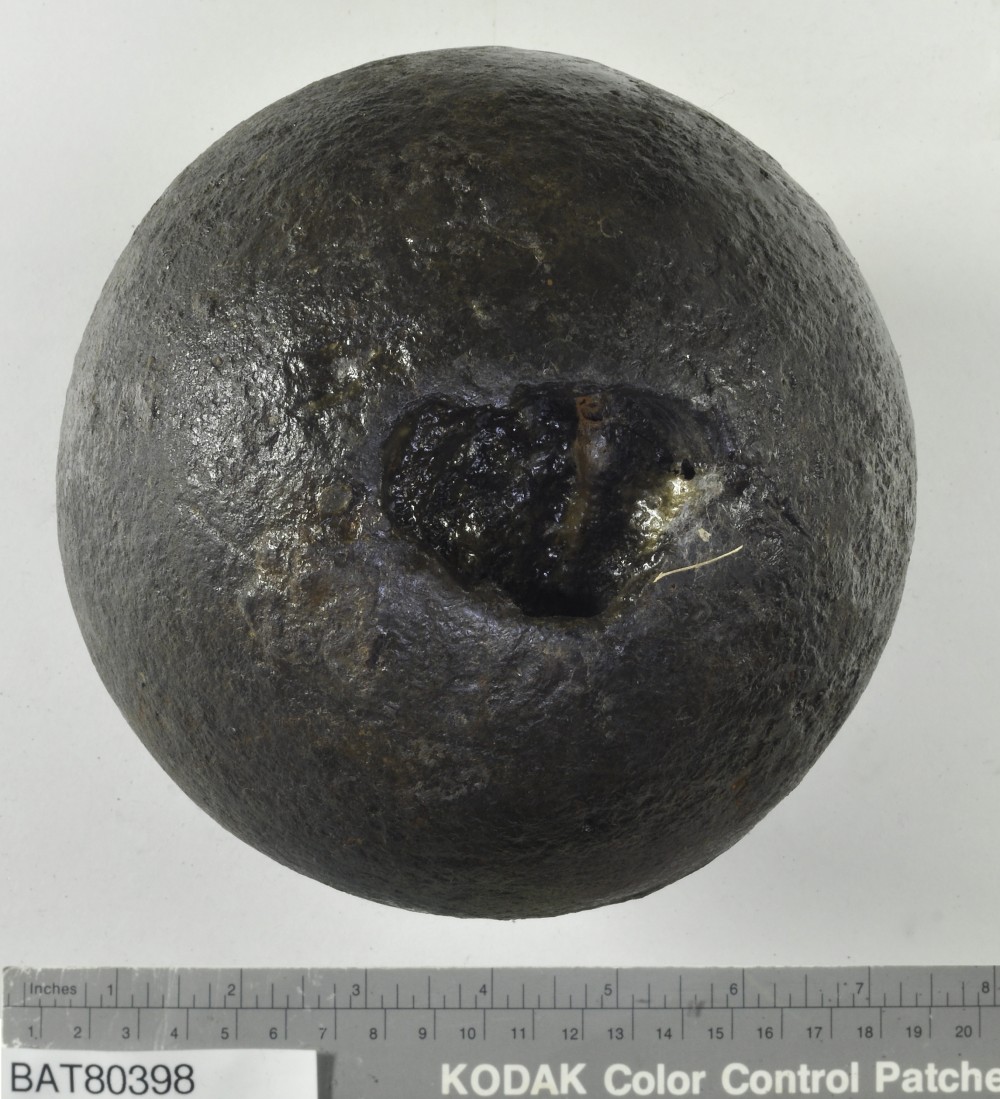 BAT80398 Armament artefact recovered from Batavia