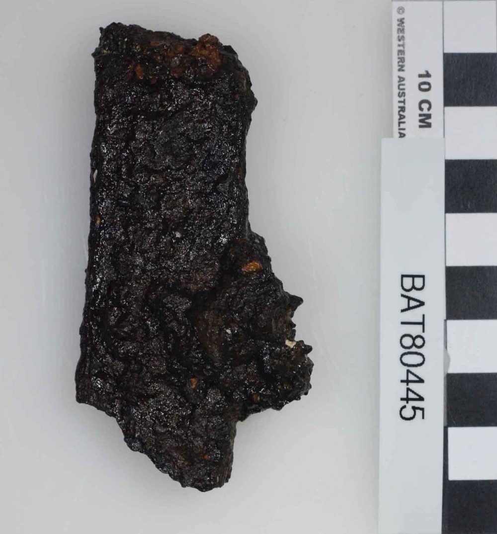 BAT80445 Concretions artefact recovered from Batavia