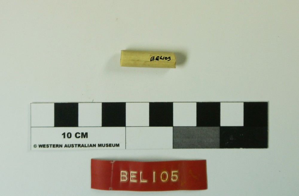 Clay pipes artefact recovered from Belinda