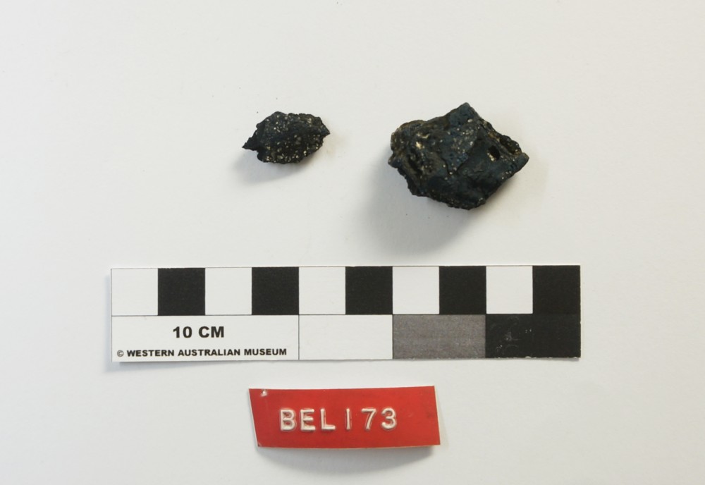 BEL173 Copper/brass artefact recovered from Belinda