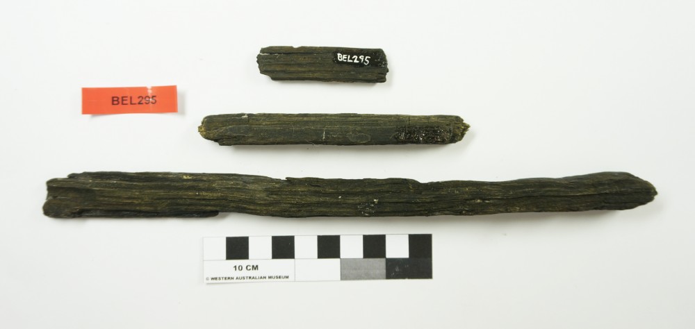 BEL295 TIMBER artefact recovered from Belinda