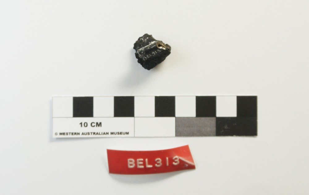 BEL313 Copper/brass artefact recovered from Belinda