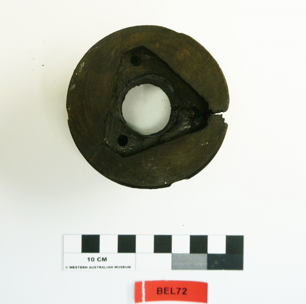 BEL72a Fittings artefact recovered from Belinda