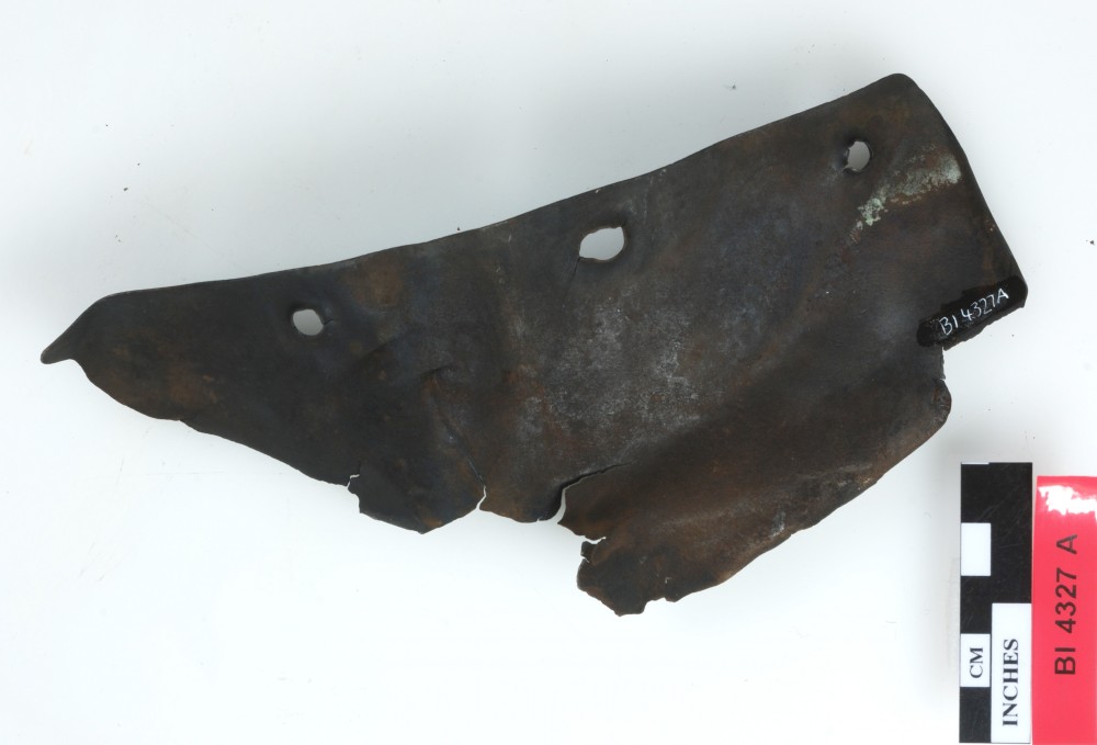 BI4327A, B Copper/brass artefact recovered from Browse Island wreck