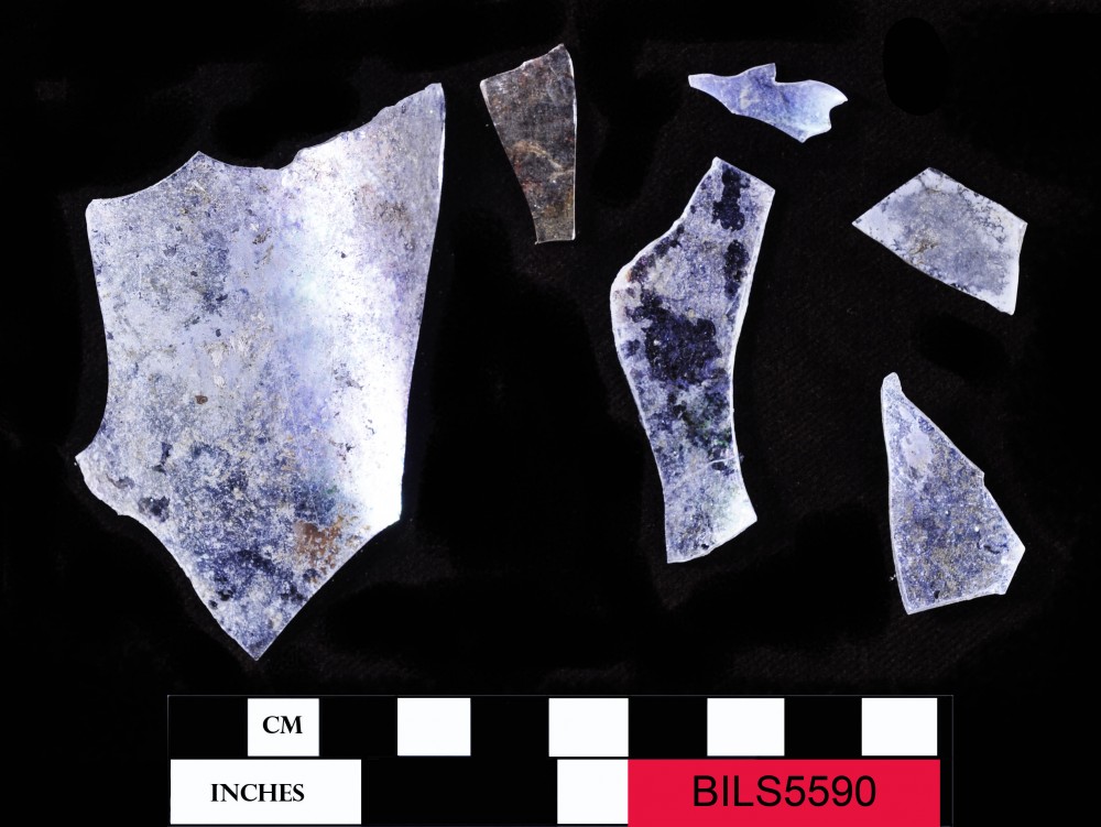 BILS5590 Glass artefact recovered from Beacon Island Land Site
