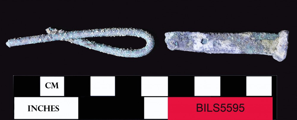 BILS5595 Copper artefact recovered from Beacon Island Land Site