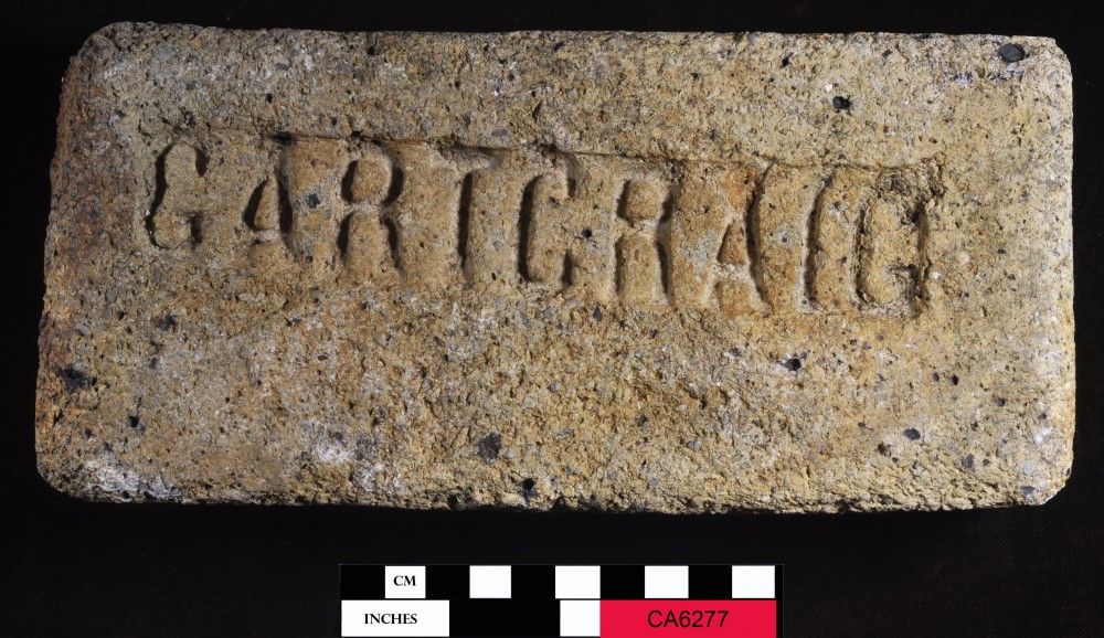 CA6277 Bricks artefact recovered from Carlisle Castle