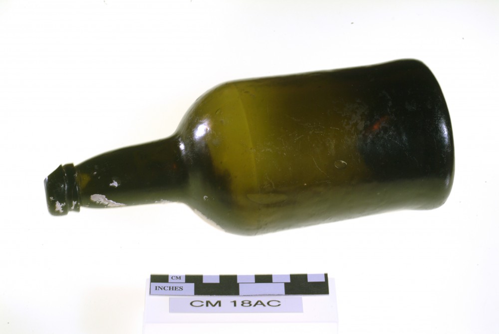 CM18C Glass artefact recovered from Cumberland