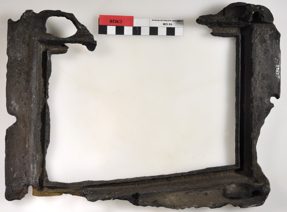 Copper/brass artefact recovered from Cumberland