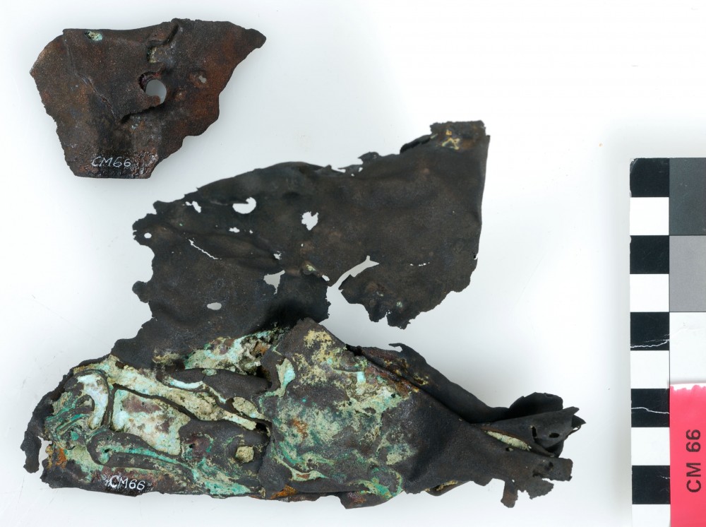 CM66 Copper/brass artefact recovered from Cumberland