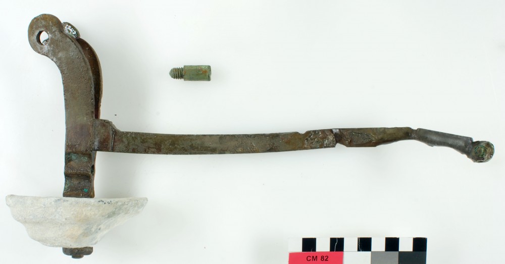 CM82 Lead artefact recovered from Cumberland