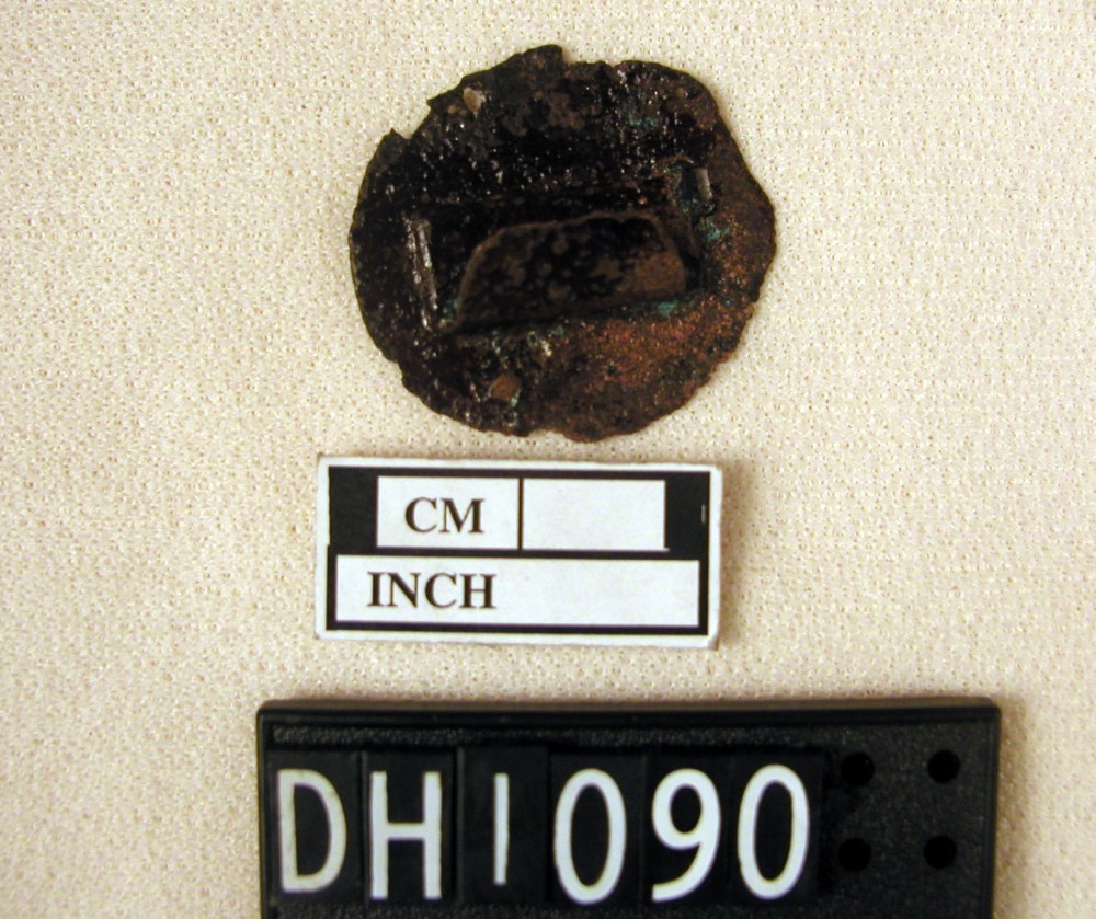Copper/brass artefact recovered from Denton Holme