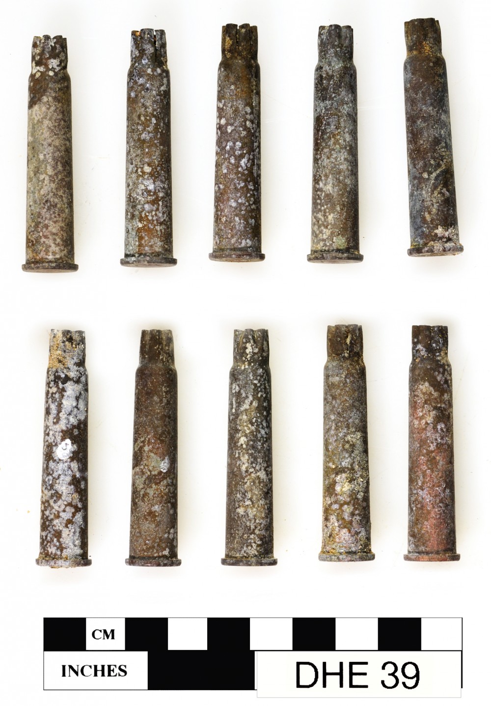 DHE39 Copper/brass artefact recovered from Dirk Hartog Excavation