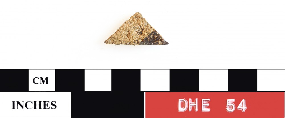 DHE54 FERROUS artefact recovered from Dirk Hartog Excavation