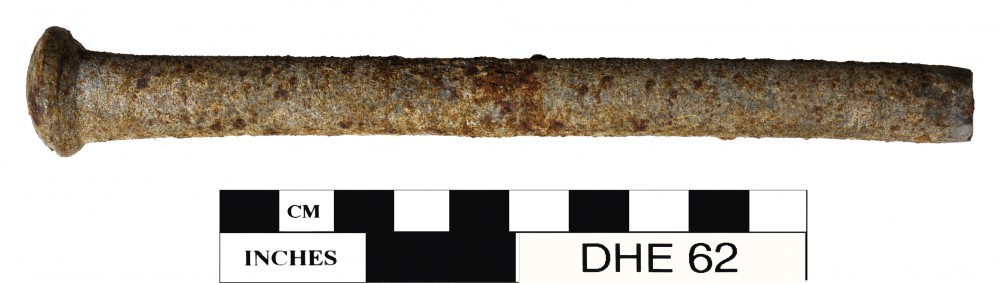 Ship's fittings artefact recovered from Dirk Hartog Excavation
