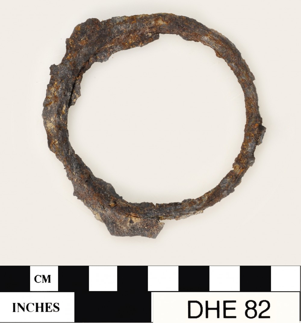 FERROUS artefact recovered from Dirk Hartog Excavation