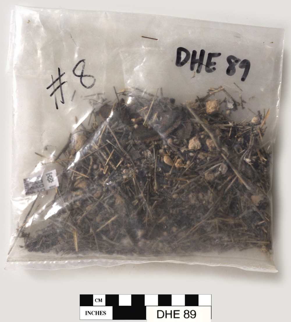 DHE89 Tin artefact recovered from Dirk Hartog Excavation