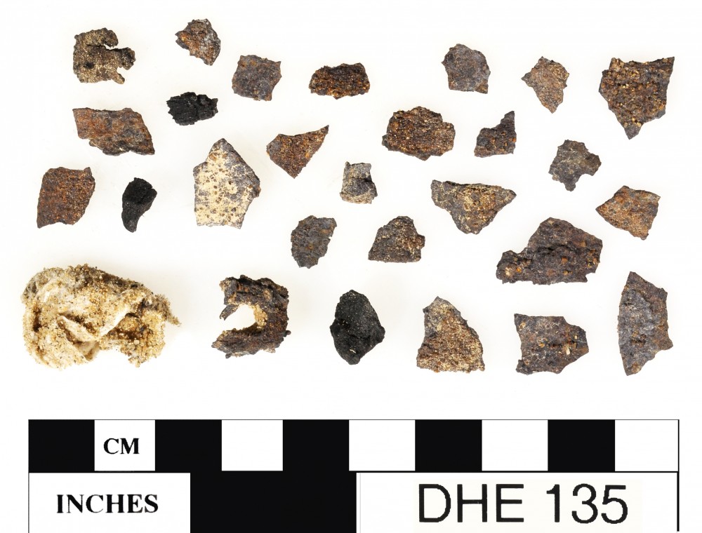 Soil Sample artefact recovered from Dirk Hartog Excavation
