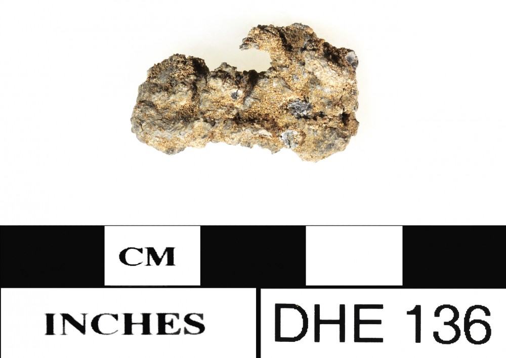 DHE136 Soil Sample artefact recovered from Dirk Hartog Excavation