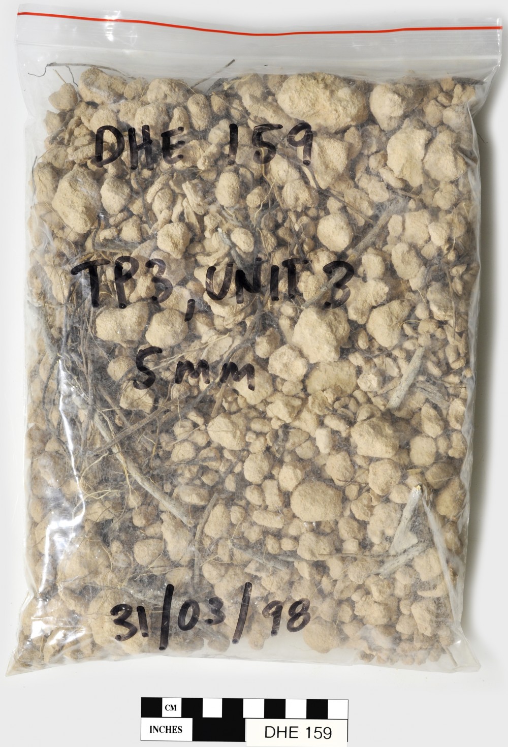 Soil Sample artefact recovered from Dirk Hartog Excavation