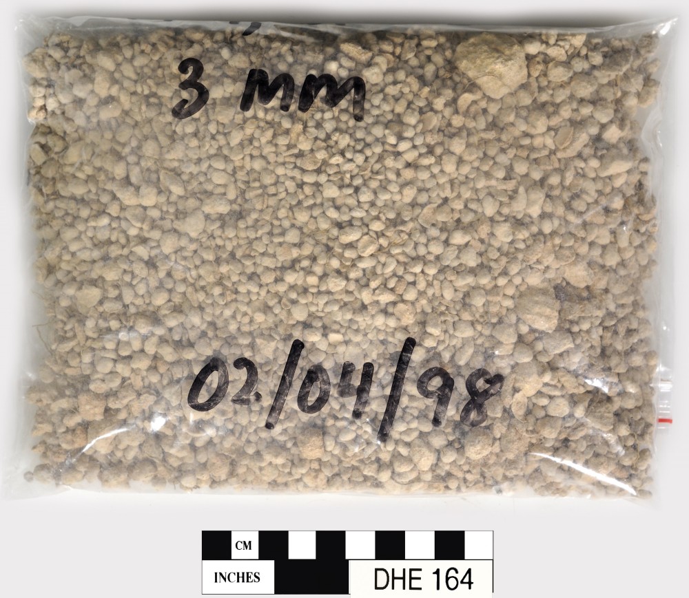 DHE164 Soil Sample artefact recovered from Dirk Hartog Excavation