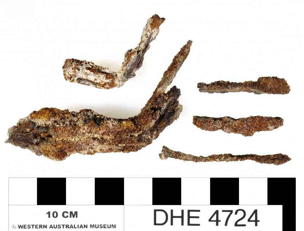 DHE4724 Miscellaneous/Unidentified artefact recovered from Dirk Hartog Excavation