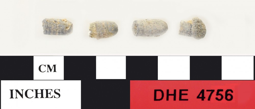 Lead artefact recovered from Dirk Hartog Excavation