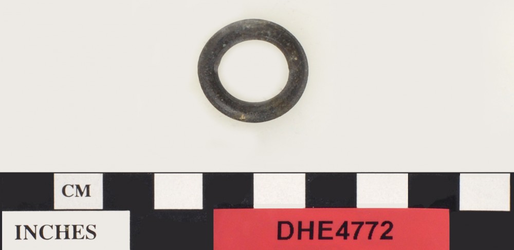 Copper/brass artefact recovered from Dirk Hartog Excavation