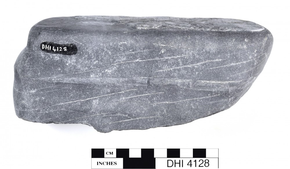 DHI4128 Ballast stone artefact recovered from Dirk Hartog Island