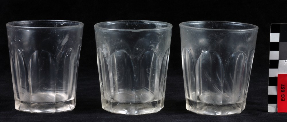 EG657A Glass artefact recovered from Eglinton