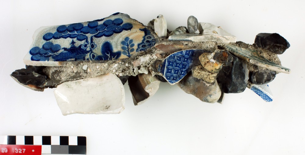 EG1327 Concretions artefact recovered from Eglinton