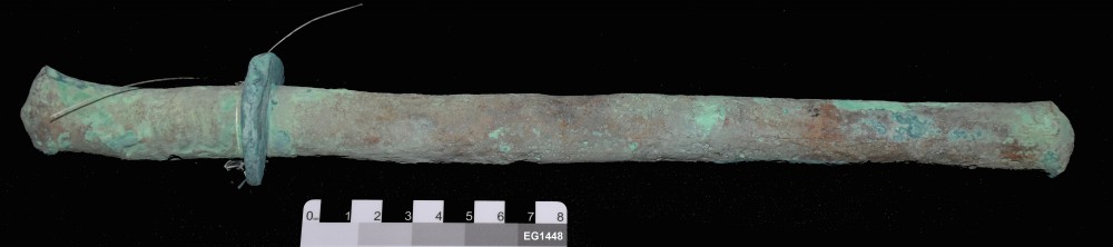 EG1448 Copper/brass artefact recovered from Eglinton