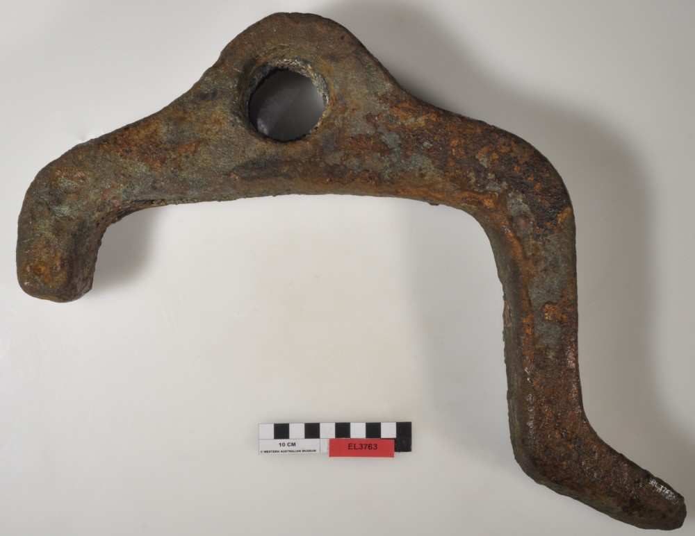 EL3763 Bronze artefact recovered from Elizabeth