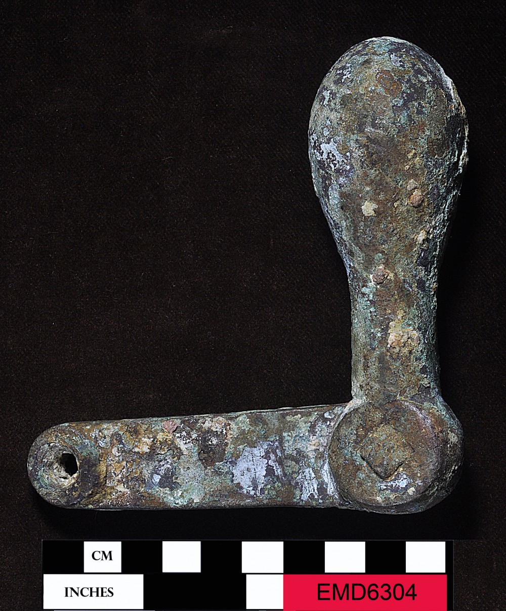 EMD6304 Bronze artefact recovered from Emden, SMS