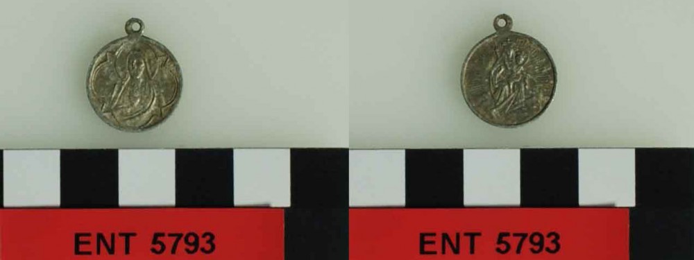 Silver artefact recovered from Eagle’s Nest