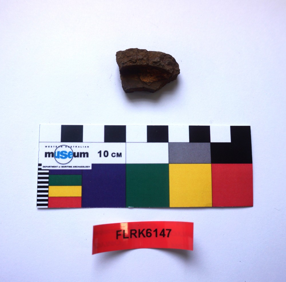 FLRK6147 FERROUS artefact recovered from Flat Rock Unid