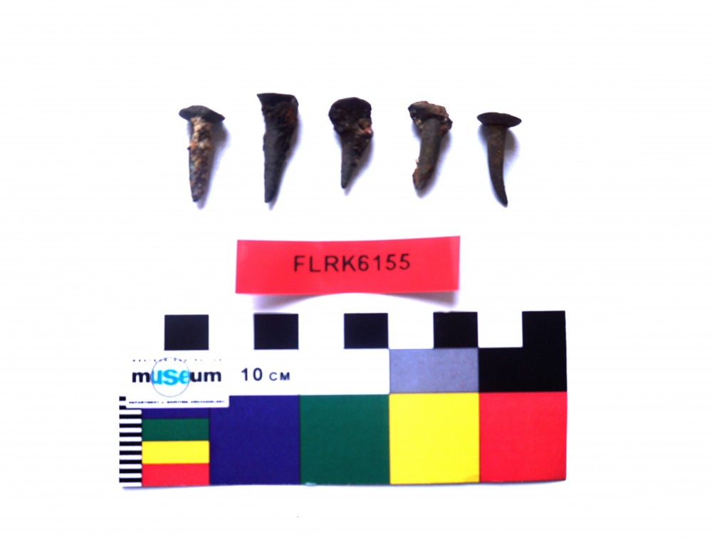 FLRK6155 Copper/brass artefact recovered from Flat Rock Unid