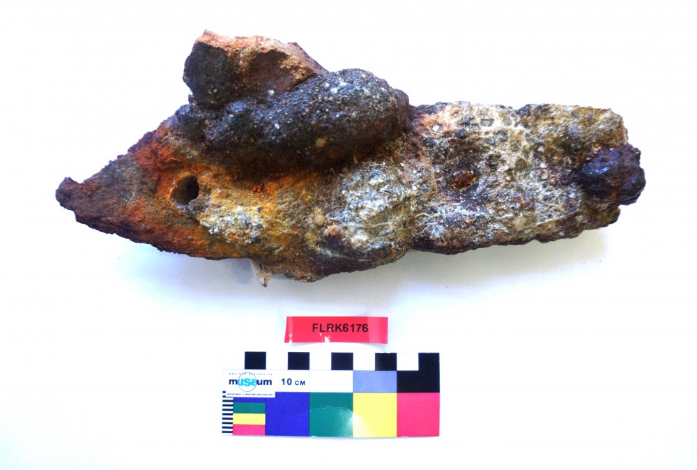 FERROUS artefact recovered from Flat Rock Unid