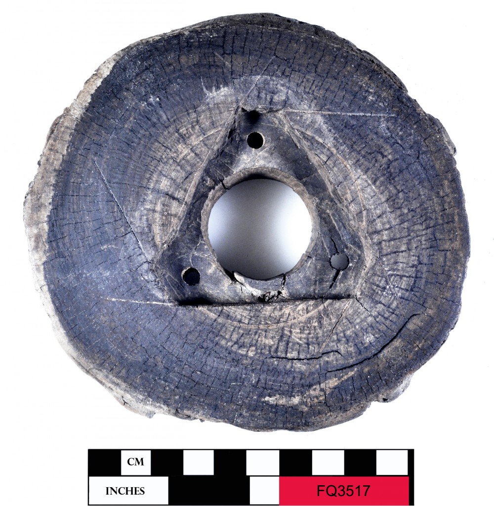FQ3517 Fittings artefact recovered from Fairy Queen