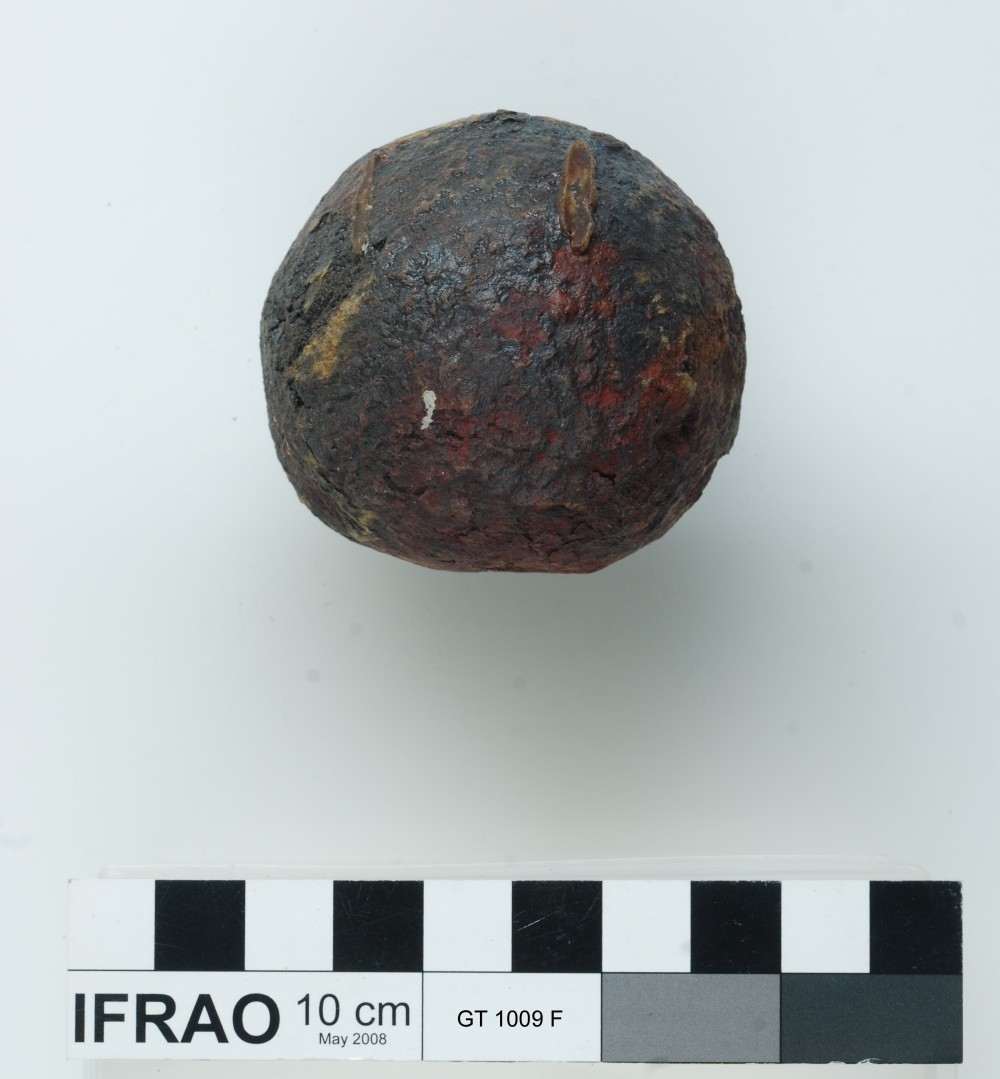 Armament artefact recovered from Vergulde Draeck (Gilt Dragon)